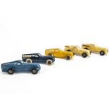 CIJ Ref No.2/4 Flour & Plaster Renault Nervasport Record Cars, five examples, dark blue RN5, mid-