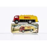 A CIJ Ref No.3/21 Renault R 4080 Tanker "Shell", red cab, black and yellow body, 'Shell' decals,