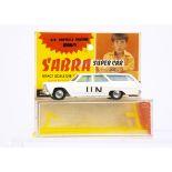 A Gamda Koor Sabra Super Car 8100/1 U.N Chevelle Station Wagon, white body, light blue interior, '