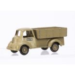 A Gamda Israel Army Toys Series Open Wagon, khaki body and plastic khaki hubs, numberplate 304572,