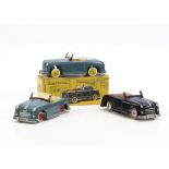 CIJ Ref No.3/1 Rovin D4 Cabriolet, three examples, grey-blue body, yellow plastic hubs, in