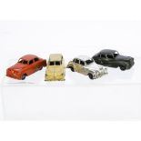 River Series Non-Motorised Cars, Standard Vanguard Saloon, orange, Daimler Conquest (2), one