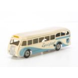 A CIJ Ref No.6/10 Renault AEMD 1938/39 Autocar, tinplate clockwork coach, cream body, pale blue