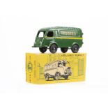 A CIJ Ref No.3/60P Renault 1000kg Van "Postes", dark green body, yellow line, 'Postes' decals, black