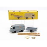 A CIJ Ref No.3/60T Renault 1000kg Van & Trailer "PTT", grey body, 'PTT' decals, black plastic