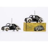 CIJ Ref No.3/49 Renault 4 CV "Police", two differing versions, both white/black body, 'Police'