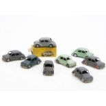 CIJ Ref No.3/48 & 4/48 Renault 4 CV 1949, eight examples, five differing shades of grey, one 4/48