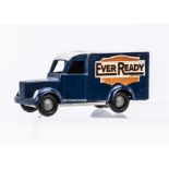 A Timpo Toys 'Ever Ready' Normal Control Box Van, dark blue body, white roof, 'Ever Ready' transfers