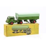 A CIJ Ref No.3/70 Renault Fainéant Articulated Truck, dark green body, pale green tilt, red