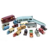 Dinky Toy Commercials, including 982 Pullmore Car Transporter, 794 Loading Ramp, 33w/415