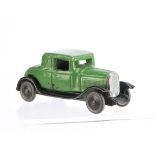 A Jouet Citroen Flour & Plaster 601-3 Citroen C6 Faux Cabriolet 1929, green body, tin radiator,