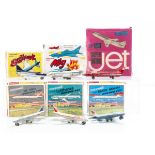 Maxwell & Milton Toys Aircraft, No.557 Air India Boeing 747, No.545 British Airways Boeing, No.539