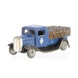 A CIJ Ref No.2/7/1 Flour & Plaster Renault Coal Truck, dark blue body, silver grille, 'Renault'