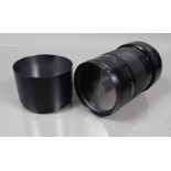 A Rubinar Makpo 10/1000 f/4 Reflex Lens, M42 mount, serial no 941363, barrel G,light wear,