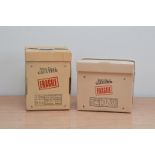 Two items of Jean Paul Gaultier in the unopened 'fragile' packaging, comprising a 200ml bottle of