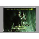 The Matrix UK Quad Posters, three UK Quad Posters including the Teaser Quad for The Matrix -