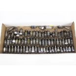 Mullard Valves, approximately seventy five small Mullard valves including EF80 / 85 / 89 / 91 /