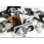 Female Actor Film Stills, two hundred plus b/w stills of female stars from films from the late 1960s