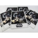 Star Wars Mini Posters, approximately sixty Cinema Prints / Mini Posters for Star Wars - The Rise of