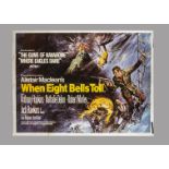 When Eight Bells Toll (1971) UK Quad Poster, When Eight Bells Toll (1971) UK Quad poster with