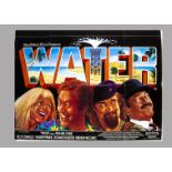 Water (1985) UK Quad Film Posters, four copies of the UK Quad Poster for this Classic British comedy