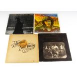 Neil Young / CSNY LPs, four UK release albums comprising Neil Young (RSLP 6317 - No Name on Fully