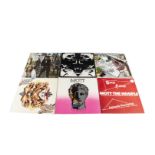 Mott The Hoople LPs, nine original UK release albums: Mott The Hoople (Pink labels), Mad Shadows (