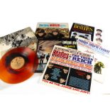 Beatles LPs, seven albums comprising Revolver (UK Mono original), The Early Beatles (USA - Green