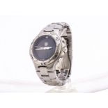 A modern Tag Heuer Kirium quartz stainless steel gentleman's wristwatch, 40mm, ref. CL111A-0,