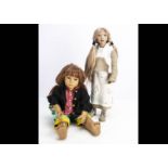 Two vinyl artist dolls, a Zwergnase Nicole Marschollek doll, --23½in. (60cm.) high; and an Annette