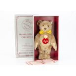 A Steiff limited edition replica Musical Teddy 1951 Caramel 35, 4068 of 7000, in original box with