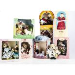 North American Bear Co Inc Muffy Bears, Little Bear Peep, collectors edition; Little Miss Muffy,