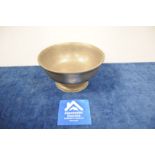 An early 20th century pewter footed bowl, 23.5cm diameter and 1.7kg IMPORTANT! REGARDING CONDITION