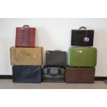 A collection of vintage and modern luggage, AF (8) IMPORTANT! REGARDING CONDITION REPORTS: Please