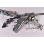 Western, An Italian Made Gun Toys SRL Single Action blank firing revolver, complete with holster and