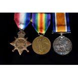 A WWI Royal Engineers trio, awarded to Sapper William Harris (26571), Harris was attached to the