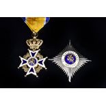 Netherlands, Order of the Orange-Nassau (Orde Van Oranje-Nassau), comprising of the neck badge on