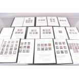 A collection of Harrington & Byrne stamps sets, to include 1867 Five Shilling Rose Used, 1862-64