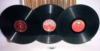 Twenty-seven 10-inch vocal records, by Hendrik (6), Henschel, Herold (2), Herrero, Agnes Herrmann,