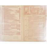Edison literature, mainly Diamond Disc: a folder of Diamond Disc record supplements, No 2 (March