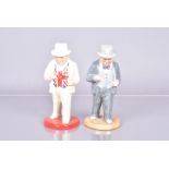 A Limited Edition Bairstow Manor standing figure of Winston Churchill, Man of the Century, 27/500,