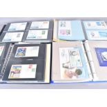 A large collection of British Stamps and FDCs, to include a Queen Mother £5 note cover, coin covers,