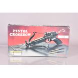 A Pistol Crossbow, unopened in original retailer's box, 18+ to purchase, Proof of Age is needed when