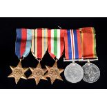 A WWII Africa Service medal group, awarded to H.N Fraser (34039), comprising Africa Service medal,