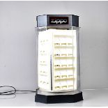 A Zippo Lighter Display case, the lockable case with room to display 60 Zippo Lighters, the motor