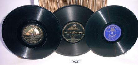 Twenty-six 10-inch vocal records, by Grishko (2), Grobke, Groenen, Grunden, Gruning, Gueden (3),
