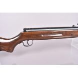 A West Lake .22 cal air rifle, with break barrel action, with moderator sold as seen, untested