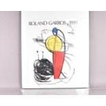 A pair of 1991 Roland Garros posters, both signed in pencil to the lower right (2)