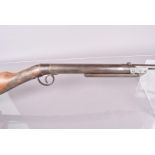 A Webley & Scott .177 air rifle, with underlever action, with serial 20474 sold as seen, untested