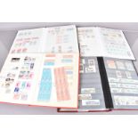 A large collection of modern British and Overseas stamps, in nine well presented folders and stock